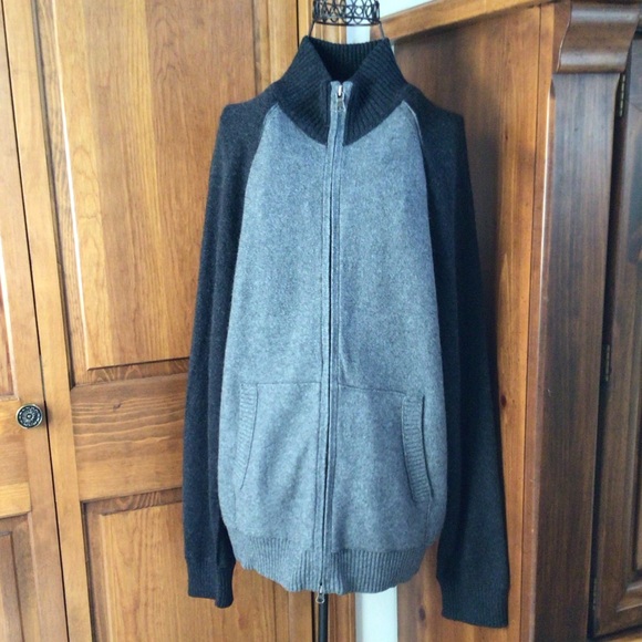 Banana Republic Other - Banana Republic Luxury Blend Full Zip Sweater, Large